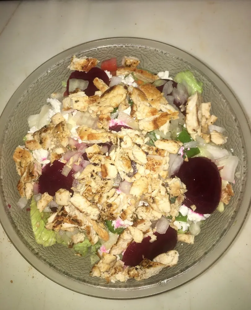 Greek Salad with Chicken