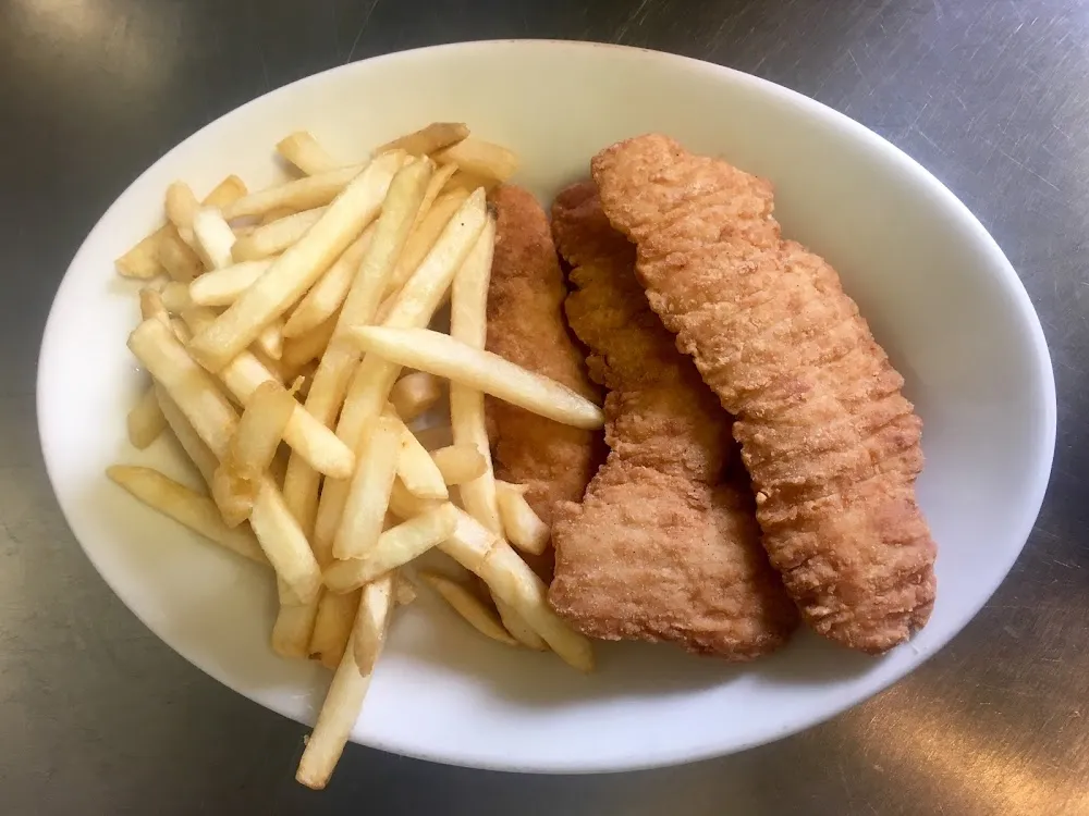 Kids Chicken Strips and Fries